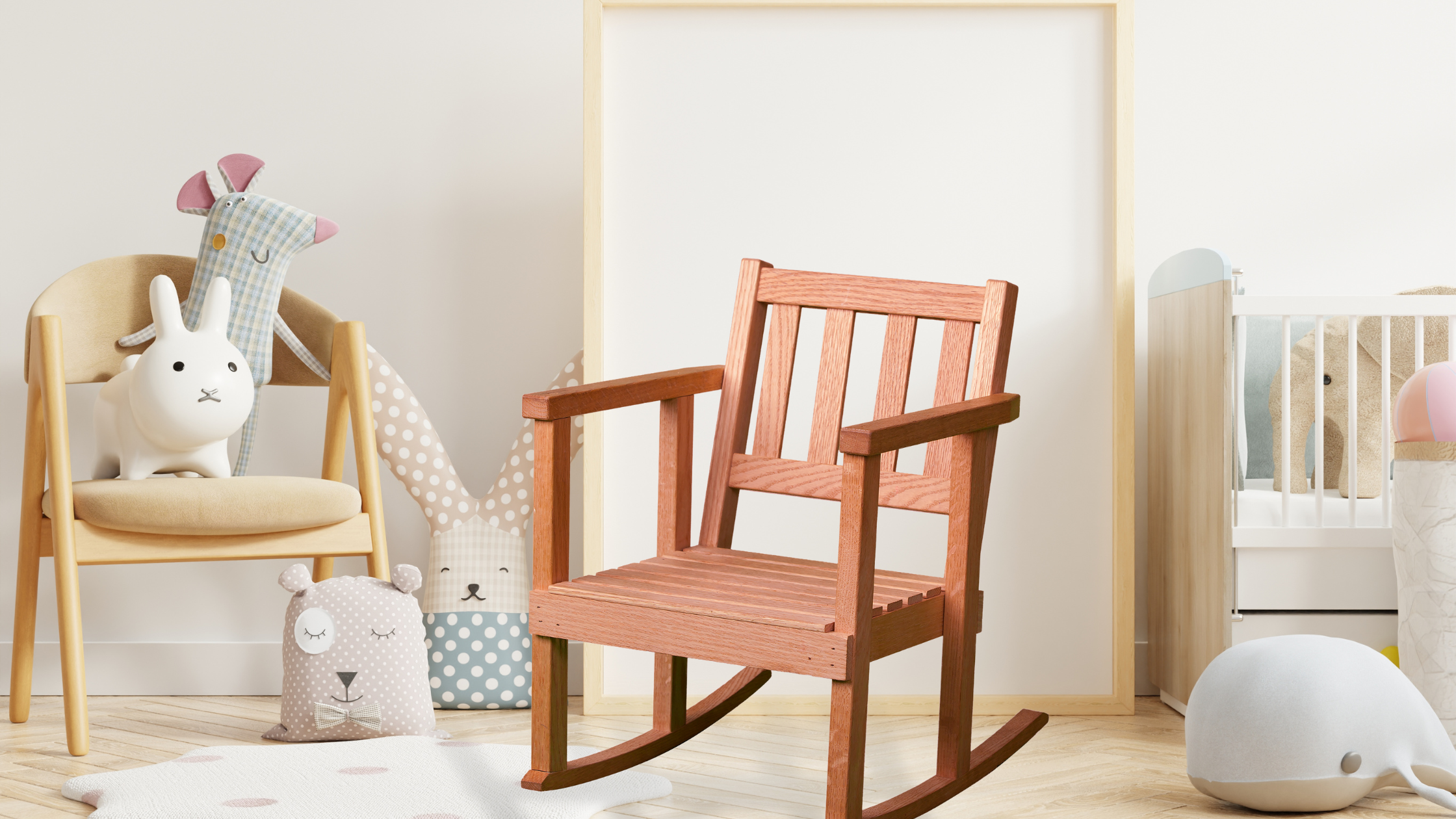 Childs wooden rocking chair hotsell