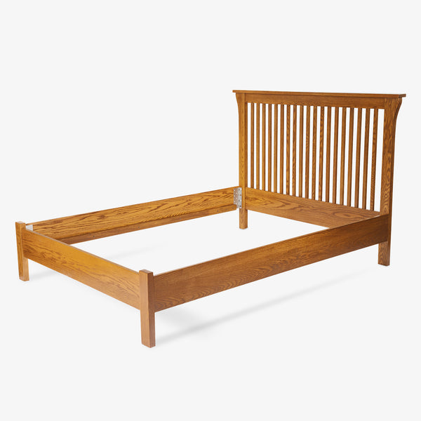 Mission Bed with Low Footboard