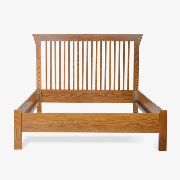 Mission Bed with Low Footboard