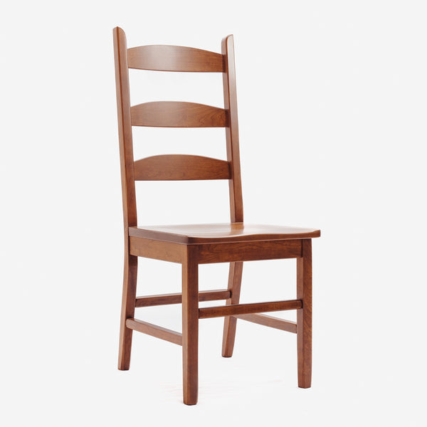 Round Slat Ladderback Chair