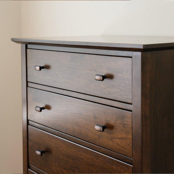 5 Drawer Dresser with Tapered Legs