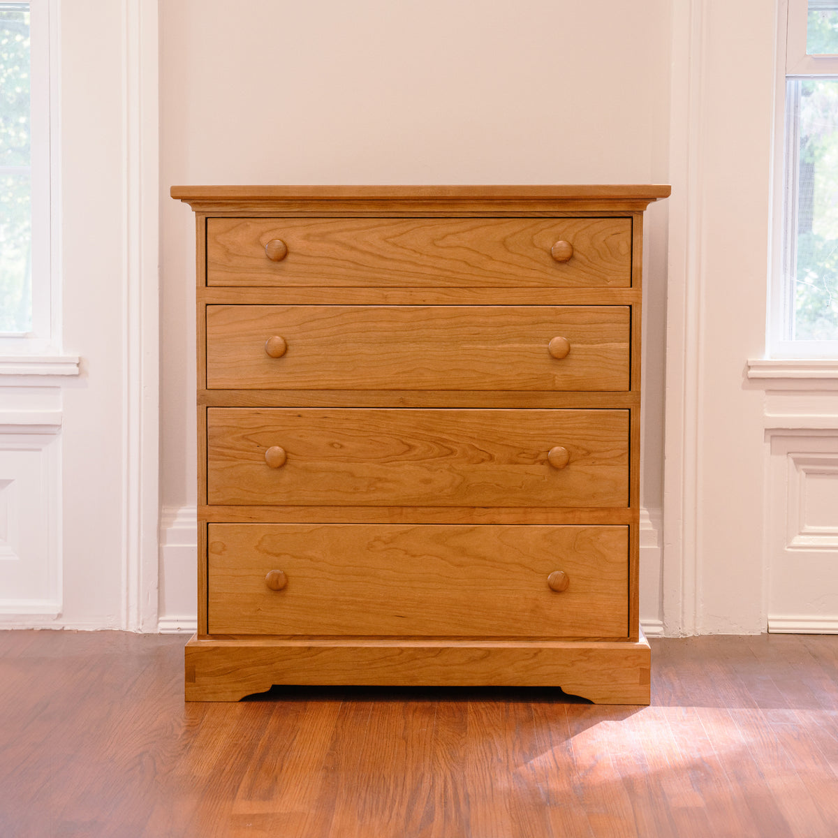 Handcrafted Wooden Four Drawer Bureau | Hunt Country Furniture HUNT Country Furniture Handcrafted Wooden Four Drawer Bureau | Hunt Country Furniture HUNT Country Furniture