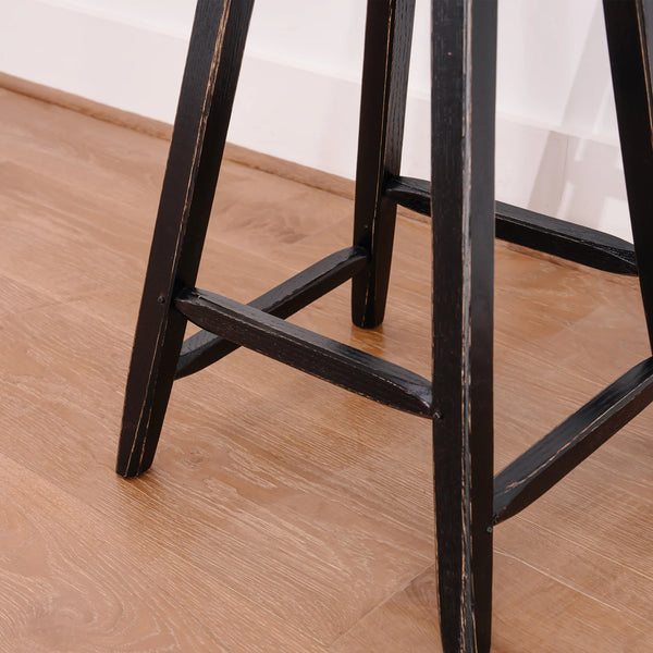 Stool with High Back