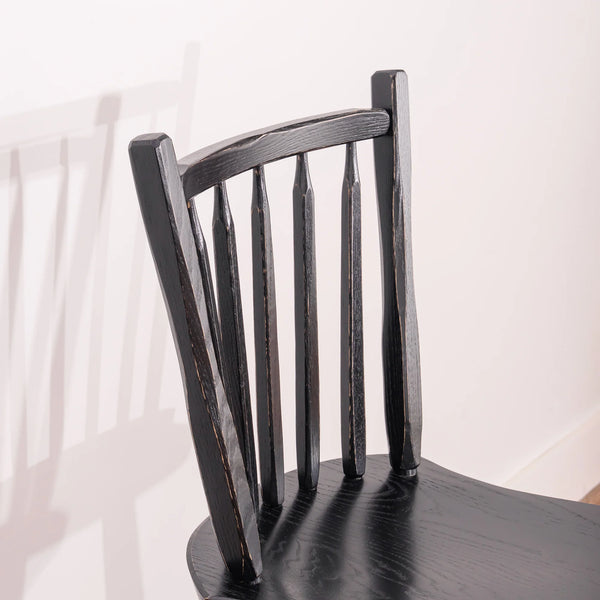 Stool with High Back