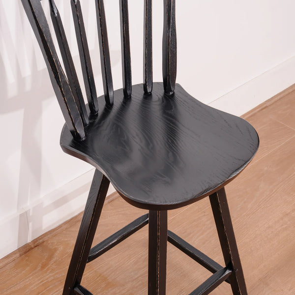 Stool with High Back