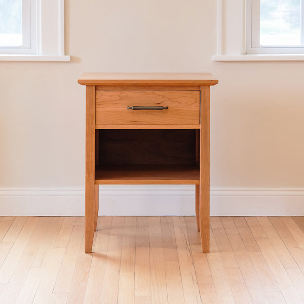 Bedside Table with Tapered Legs