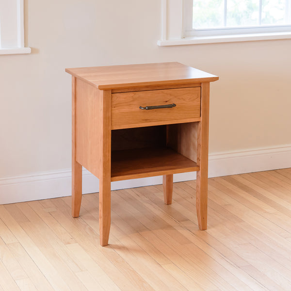 Bedside Table with Tapered Legs