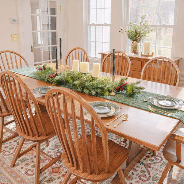 Rectangular Trestle Table
