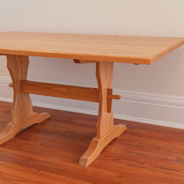 Rectangular Trestle Table