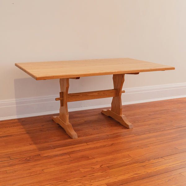 Rectangular Trestle Table
