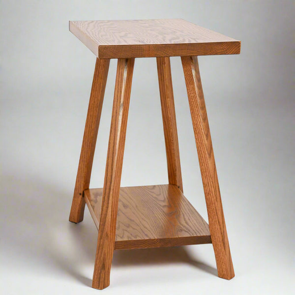 Rectangular End Table With Shelf Hunt Furniture