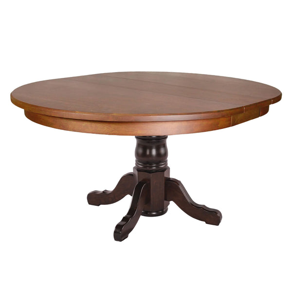 42"- 62" Round Pedestal Extension Table