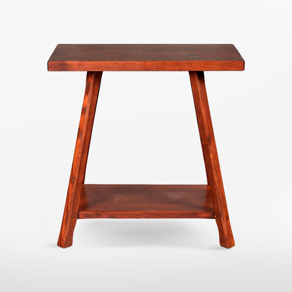 Rectangular End Table With Shelf