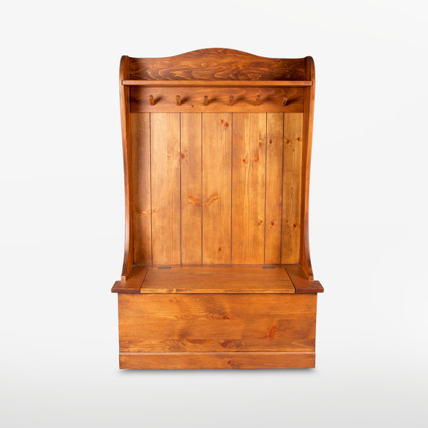 Foyer Bench with Shelf