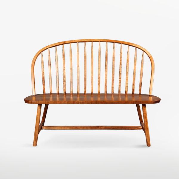 Armless Bowback Settee