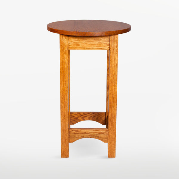 Mission 18”Round Side Table