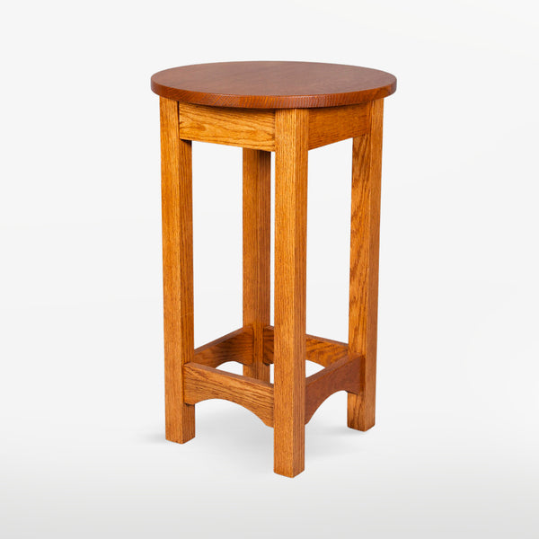 Mission 18”Round Side Table