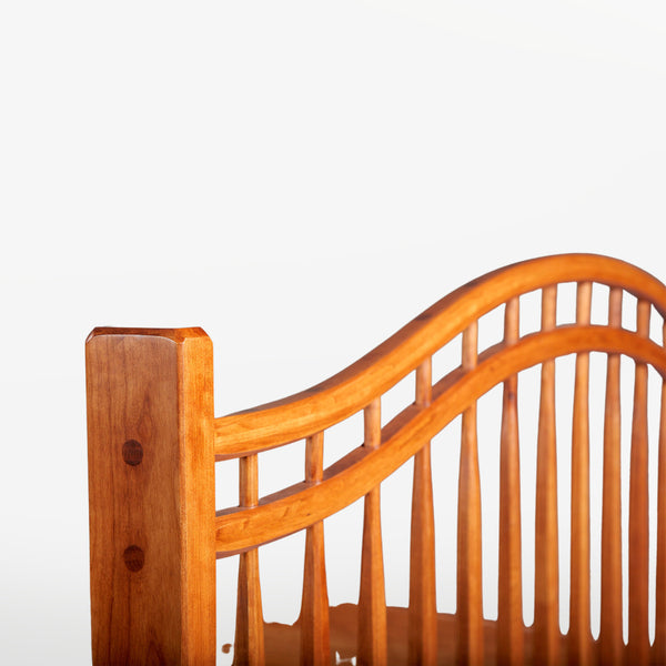 Queen Anne Bed With High Footboard