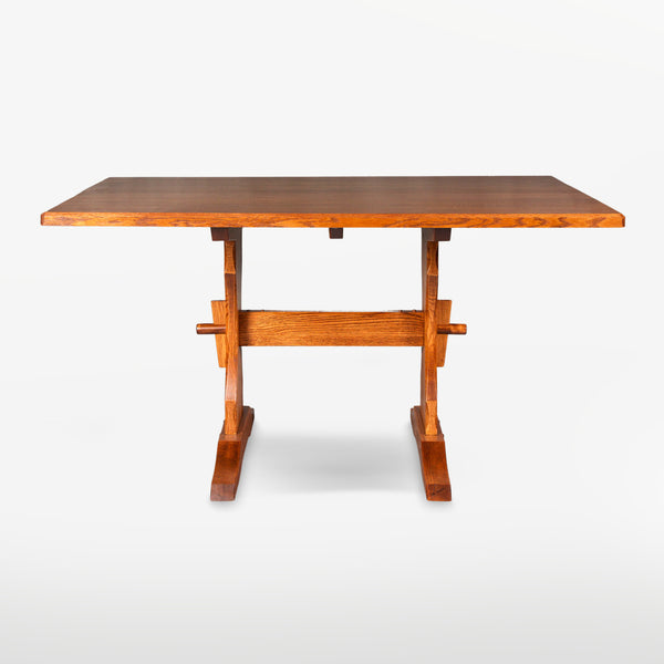 Rectangular Trestle Table