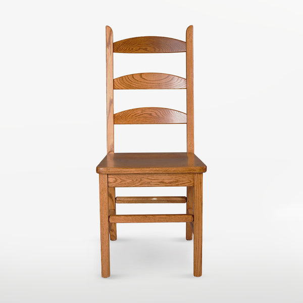 Round Slat Ladderback Chair
