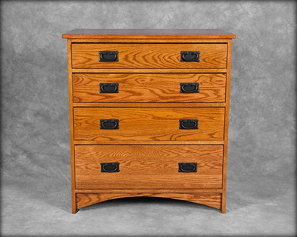 Mission 4 Drawer Bureau