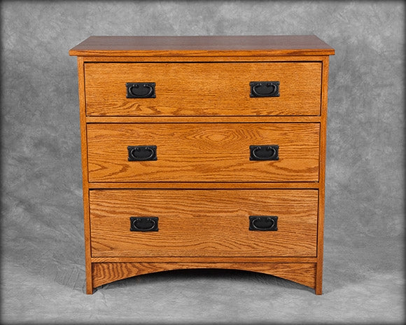 Mission 3 Drawer Bureau