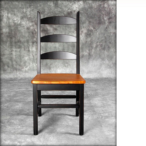 Round Slat Ladderback Chair