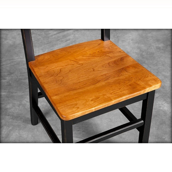 Round Slat Ladderback Chair