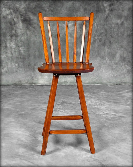 Stool with High Back