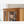 Bookcase with Glass Doors and Tapered Leg