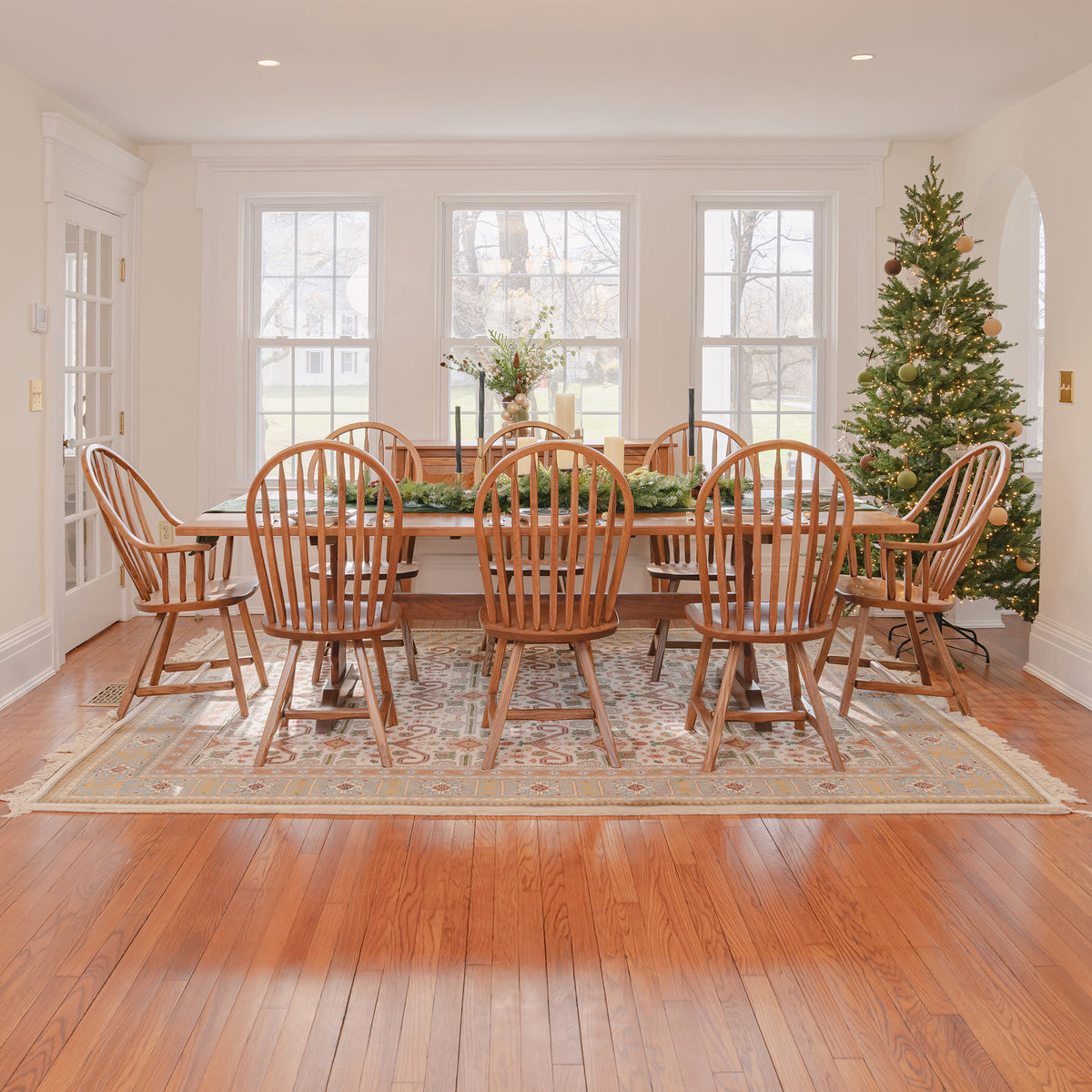 Rectangular Trestle Table | Dining Trestle Table | HUNT Country – HUNT ...