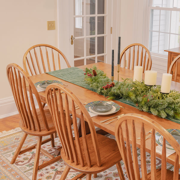 Rectangular Trestle Table
