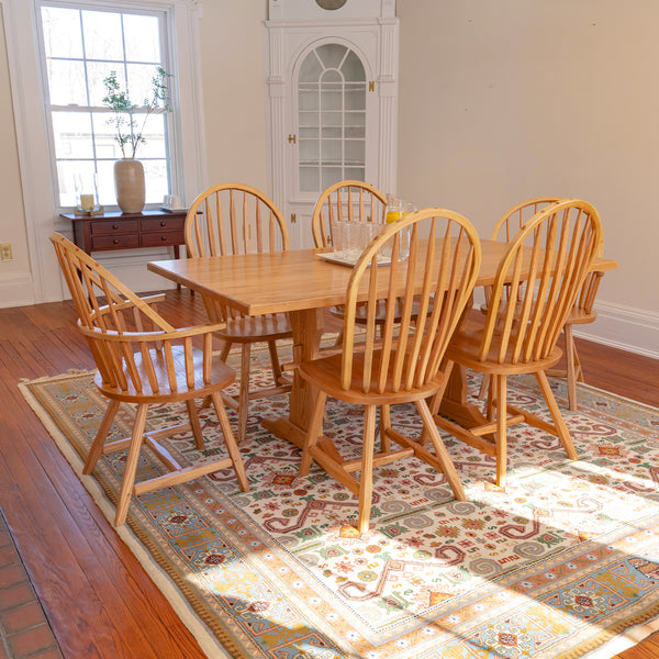 Rectangular Trestle Table