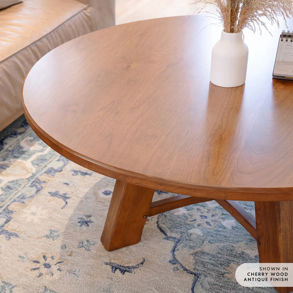 Country Round Coffee Table