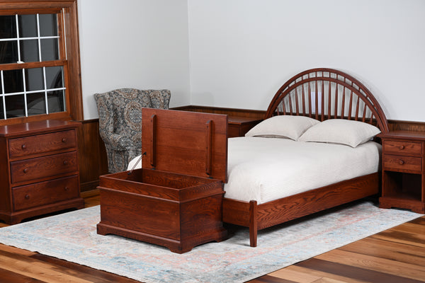 Rainbow Bed with Low Footboard