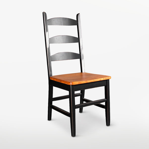 Round Slat Ladderback Chair