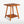 Square End Table with Shelf