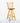 Stool with High Back