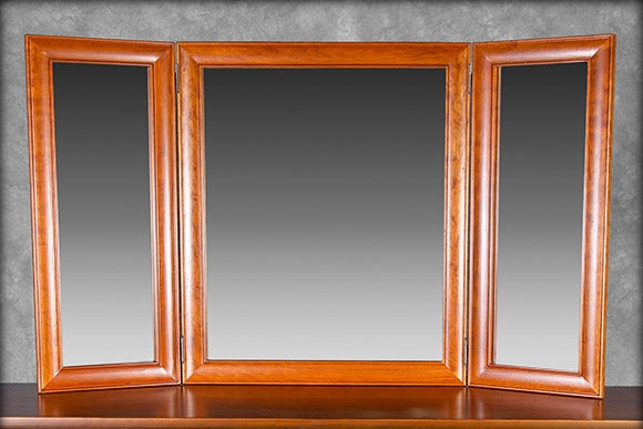 Trifold Bureau Mirror
