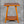 Square End Table with Shelf