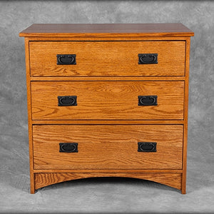 Mission 3 Drawer Bureau